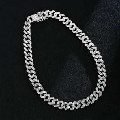 Full Diamond Inlaid Necklace