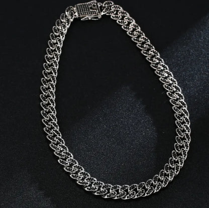 Full Diamond Inlaid Necklace